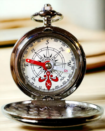 Mini-Kompass Entdecker, Tragbar und Elegant, Ideal für Rucksäcke und Outdoor