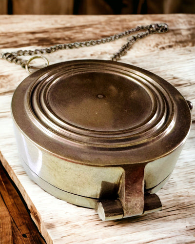 Kompass Indischer Odysseus – Retro-Entdecker-Perle - Möglichkeit zur Gravur