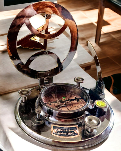 Antiker Premium-Navigationskompass mit Gravurmöglichkeit – Handgefertigt