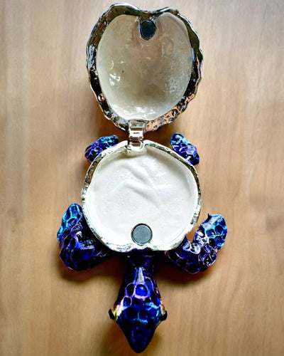 Magischer Schildkrötenschatz - Schmuckversteck mit Personalisierung durch Gravur, Geschenk