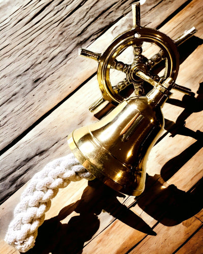 Klassischer Steuer - Türklingel "Nautica Lux"