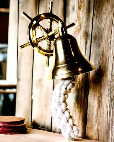 Klassischer Steuer - Türklingel "Nautica Lux"