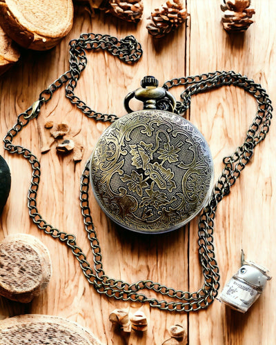 Taschenuhr "Heritage Timekeeper" Personalisiertes Geschenk mit Gravur