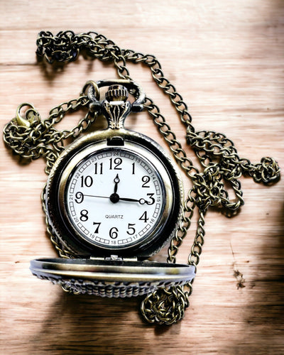 Taschenuhr "Buddha Time Elegance", Personalisierung mit Gravur möglich