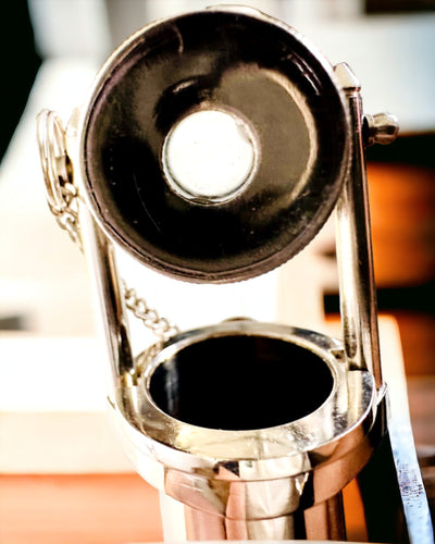 GEHSTOCK MIT GRIFF UND FERNROHRFUNKTION – ELEGANT UND MODISCH, 95 CM - Kapitäns "Navigator's Crest"