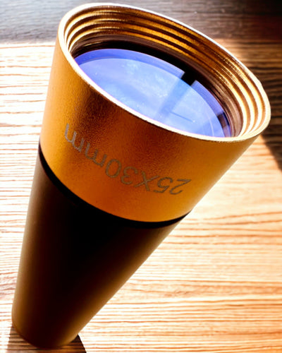 Monokular Explorer 25x30 - Tragbares, faltbares Handteleskop, personalisierbar mit Gravur