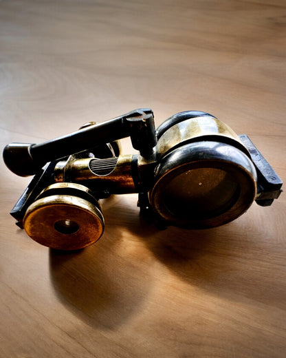 Binocular Nautica - Exklusives Vintage-Accessoire - Handgefertigt mit Gravuroption, Dekoration für das Büro, Premium