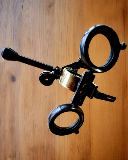 Binocular Nautica - Exklusives Vintage-Accessoire - Handgefertigt mit Gravuroption, Dekoration für das Büro, Premium