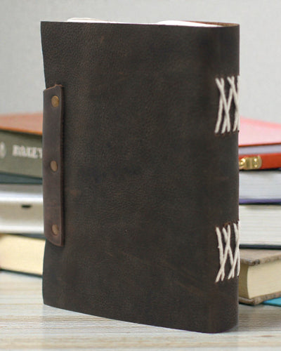 Secretum Anima – Leder-Notizbuch „Beichte“ mit Verschluss