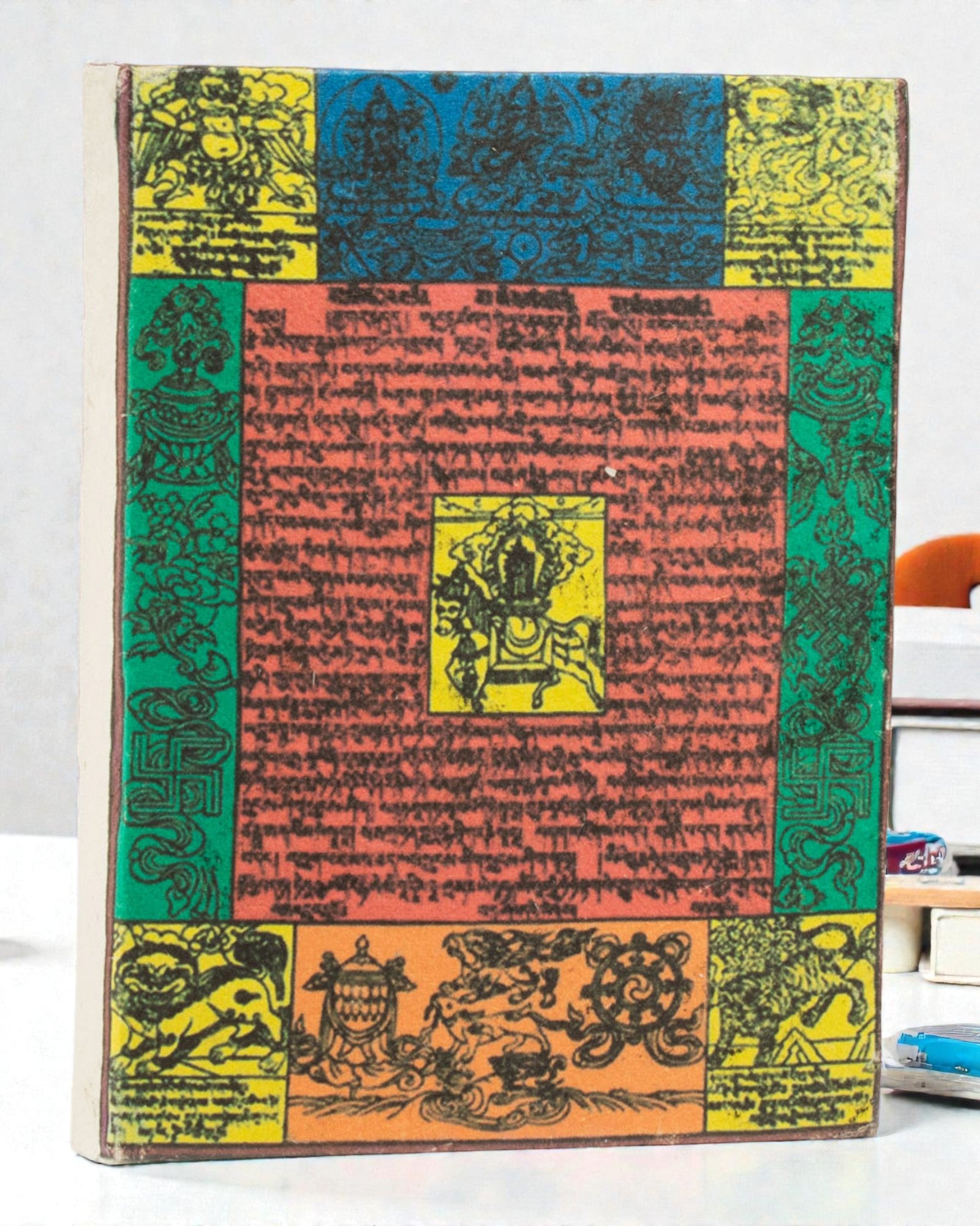 Mittleres Ellbogen-Notizbuch Andachtsinspirationen – Andachtsfähnchen (45 Blätter, 15 x 12 cm)