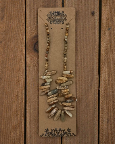 Longstone Edelstein-Halskette – Kartenstein