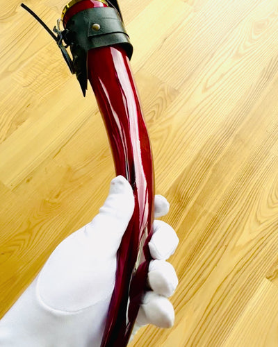 Kriegerhornbecher - Rot - mit Gravur personalisierbar