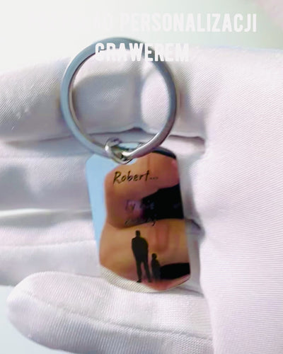 Militärischer ID-Anhänger "Erkennungsmarke" aus Edelstahl – Personalisierte Gravur