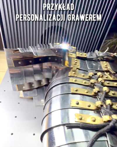 Stadtkrieger-Rüstung - Handgefertigt, Gravurmöglichkeit, Höhe ca. 40 cm