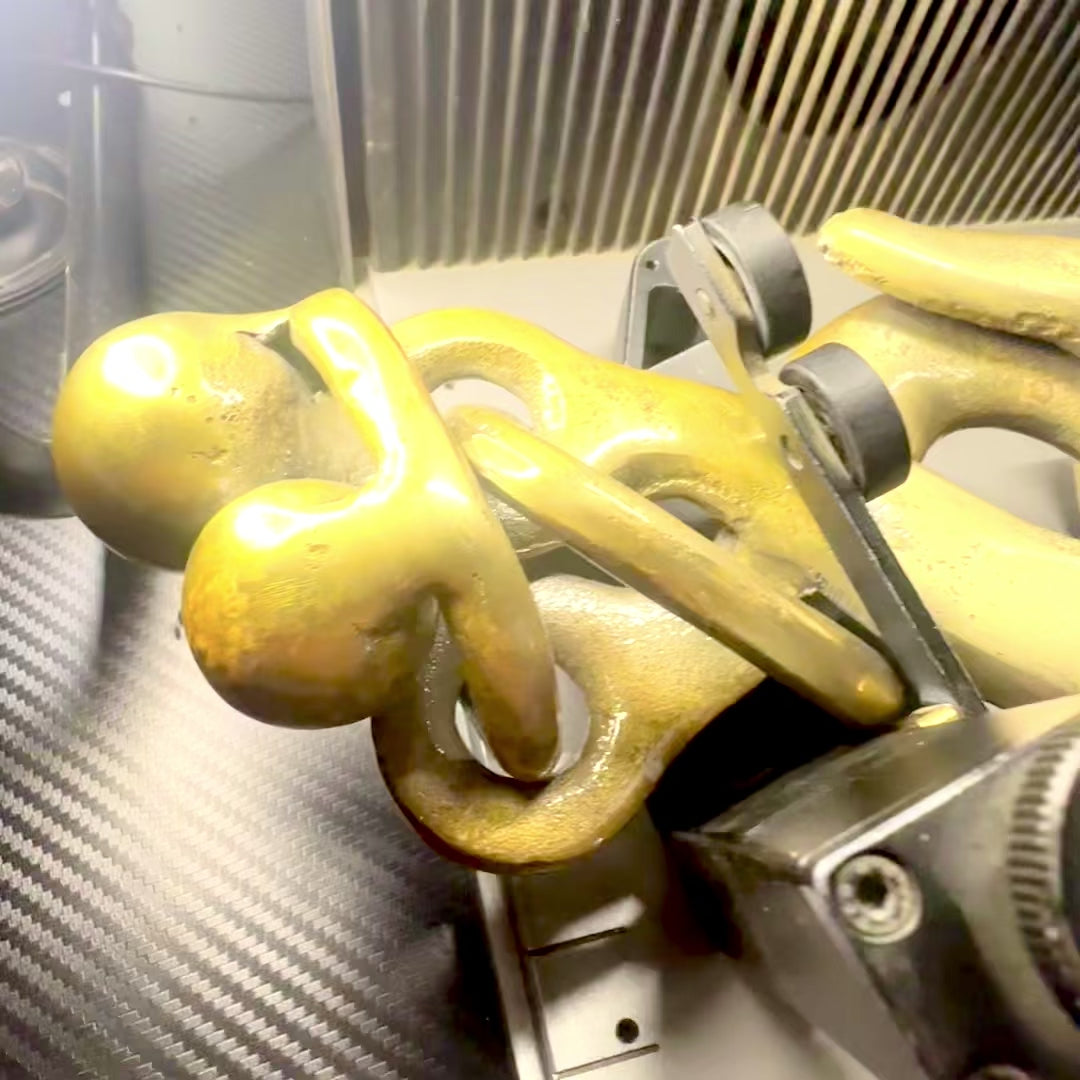 Metallfigur Verliebtes Paar mit Gravur  