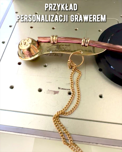 "Eleganz des Klangs" Pfeife - Möglichkeit zur Personalisierung mit Gravur