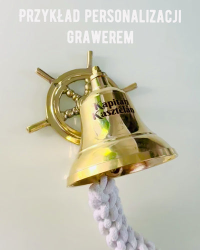 Klassischer Steuer - Türklingel "Nautica Lux"