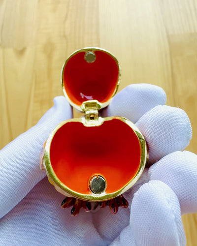 Charmante Eule mit Kristallen - Schmuckversteck mit Personalisierung durch Gravur, Geschenk