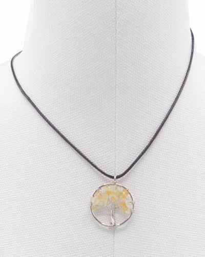 Halskette Baum des Lebens Energie der Leidenschaft – Karneol