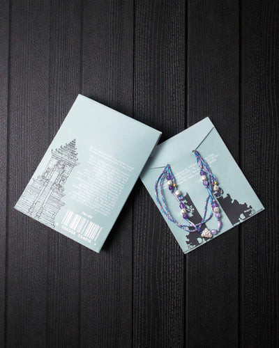 Tempel-Schnurarmband Lucky Karma – Schutz und Glück