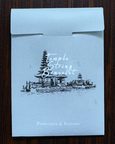 Tempel-Schnurarmband Lucky Karma – Schutz und Glück