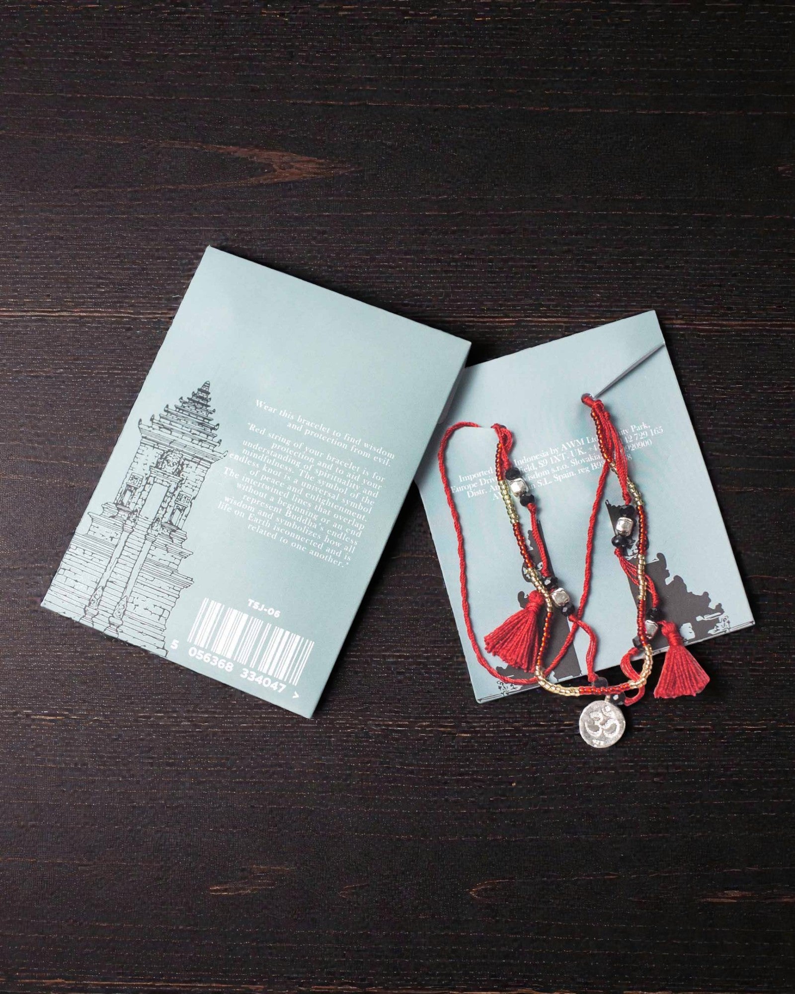 Tempel-Schnurarmband Infinite Wisdom – Unendliche Weisheit