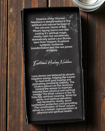 Halskette Essenz des Vulkans – Emotionale Heilung