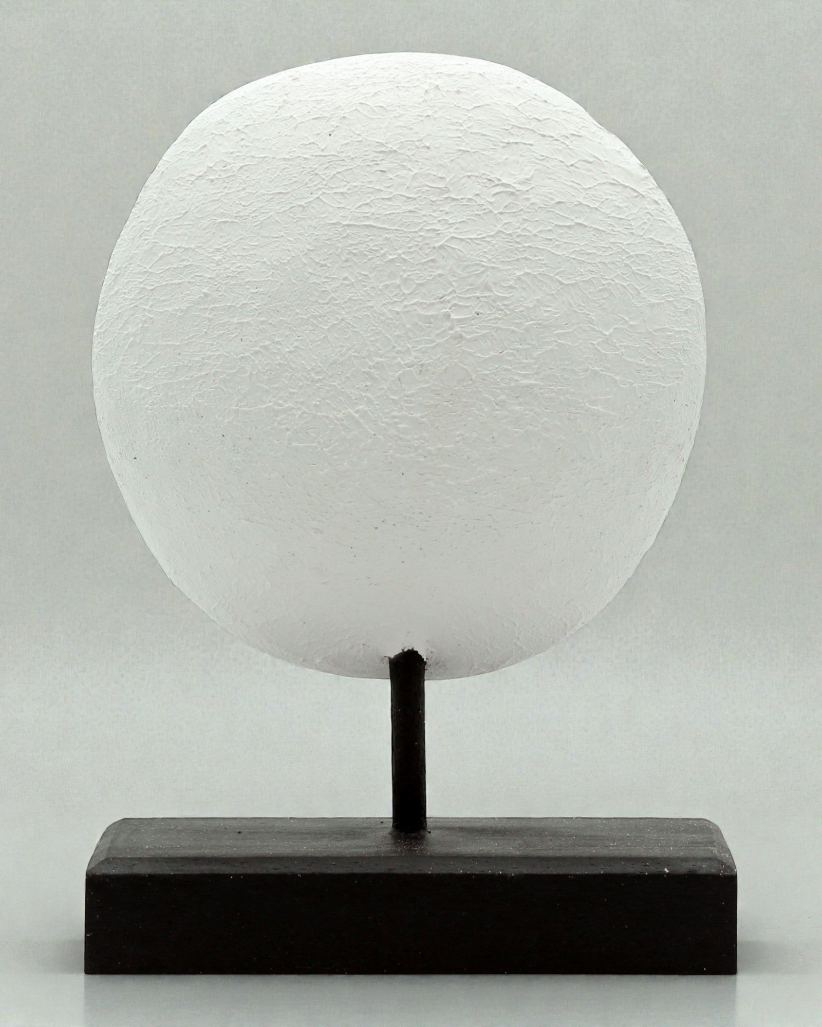 Timoresische Maske Wächter der Ahnen 27x20 cm – Weiß